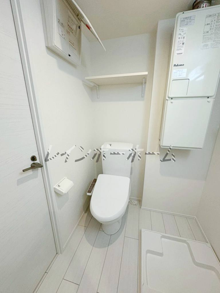 グランドメゾン　ペット相談可☆オートロック☆宅配BOX☆のトイレ|落ち着いた色調のトイレです