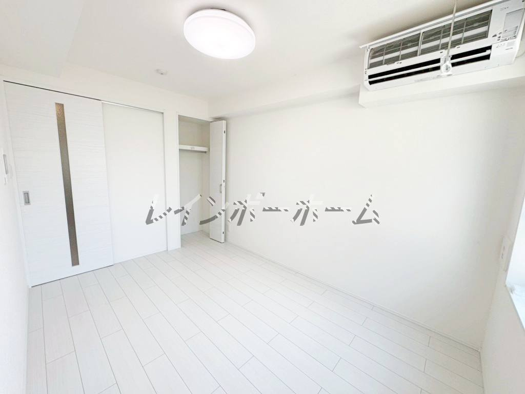 グランドメゾン　ペット相談可☆オートロック☆宅配BOX☆の寝室|落ち着いた色調の寝室です