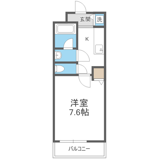 【間取り】 | ル・ソワール　金岡