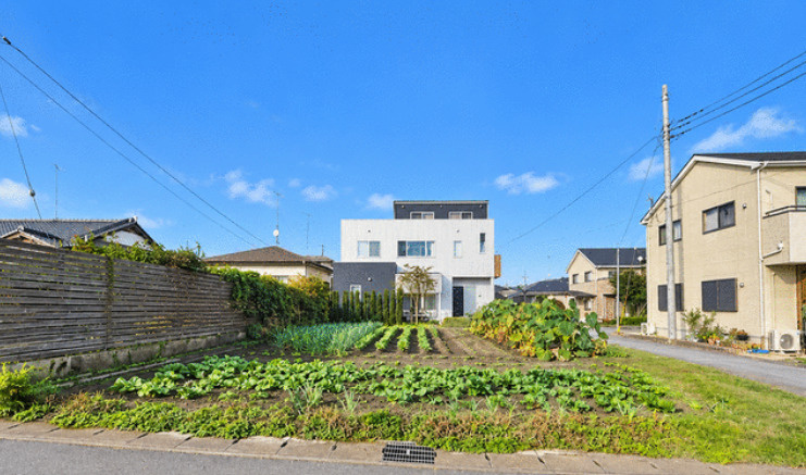 宇都宮市中岡本町の土地図