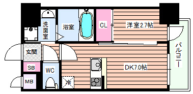 【間取り】 | セレニテ新大阪ミラク壱番館