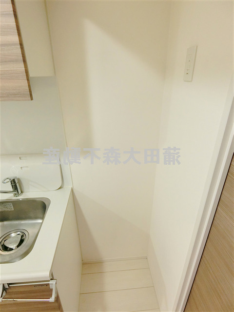 SYFORME下丸子Asyl Courtのキッチン|冷蔵庫置き場