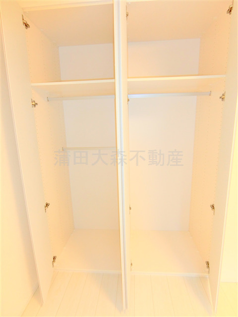 SYFORME下丸子Asyl Courtの収納|4枚扉の収納　クローゼット×2！
