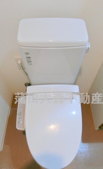 SYFORME下丸子Asyl Courtのトイレ|温水洗浄便座付きのトイレ