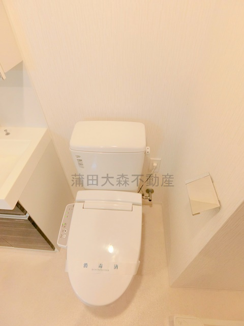 SYFORME下丸子Asyl Courtのトイレ|温水洗浄便座付きのトイレ
