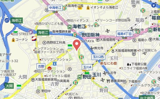 【地図】 | ルミエール野田阪神
