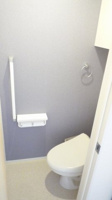 落ち着いたトイレです