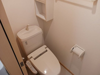 清潔感のあるトイレです