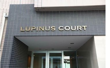LUPINUS COURTのエントランス|落ち着いたエントランスです