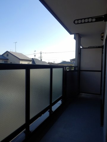 広々としたバルコニーです
