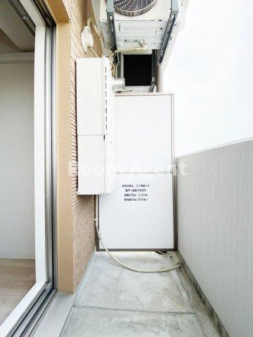 クリスタルテラス本山のバルコニー