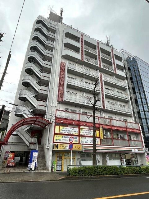 ライオンズマンシヨン白山駅前の外観