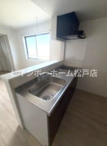 KEIAI RESIDENCE 我孫子のキッチン|使いやすいキッチンです