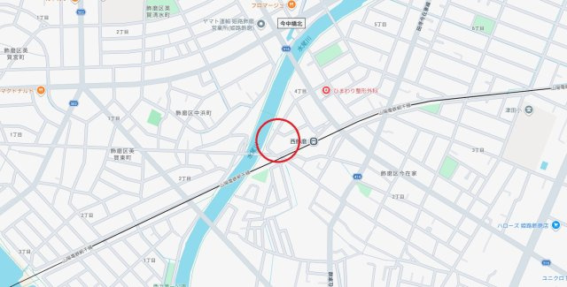 ライオンズマンション姫路西飾磨　　山陽電鉄「西飾磨駅」徒歩3分の地図