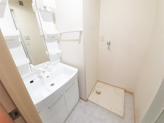 パレットの洗面所