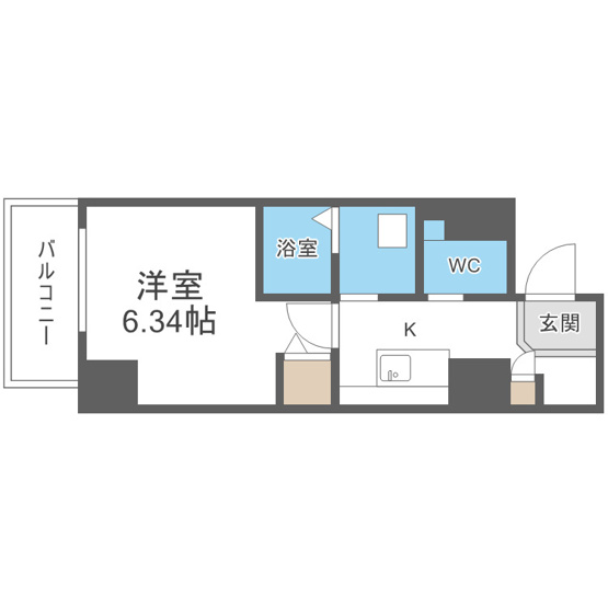 【間取り】 | 北花田町エヌエム・キャトフ・ヴァン・ヌフ