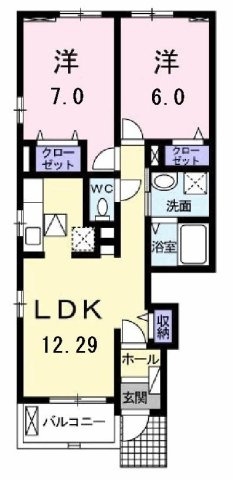 エレガン．メゾンの間取り