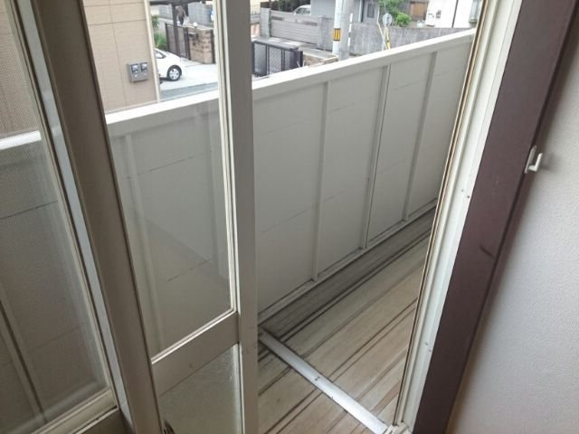 コーポ三輪のバルコニー