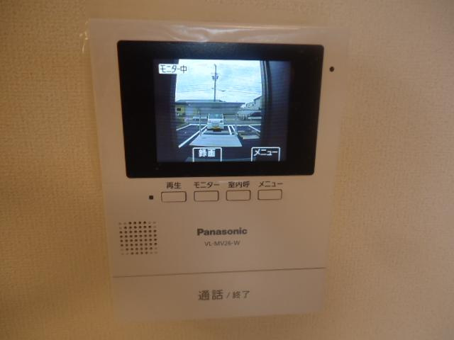 コスモスの内装|カメラ付インターホン