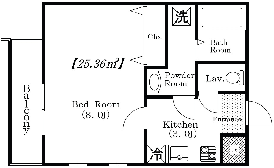 ピアコートTM保谷壱番館の間取り