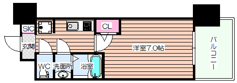 【間取り】 | セレニテ新大阪プリエ