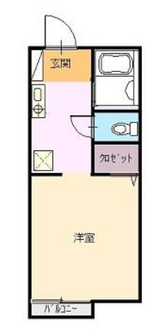 甲南ハイツの間取り