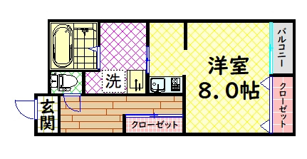 【間取り】 | フォーレスト中百舌鳥