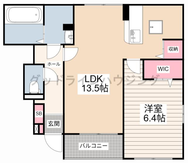 サンセールⅧの間取り
