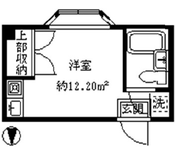 アドバンス高井戸の間取り