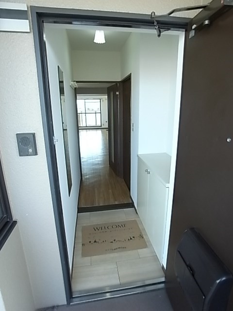 リヴィエール園田の玄関