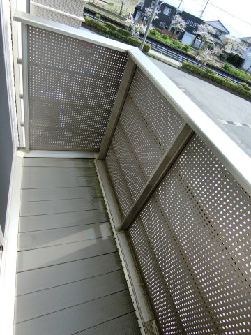 レセンテG・Tのバルコニー
