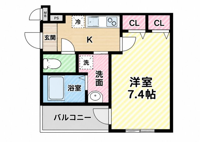 【間取り】 | フジパレス三国ヶ丘Ⅰ番館