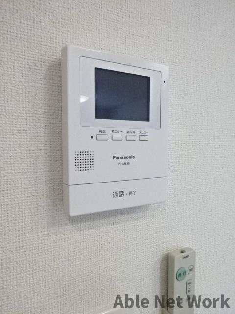 ヴィラＭ＆Ｓのセキュリティ|安心のカメラ付きインターホン