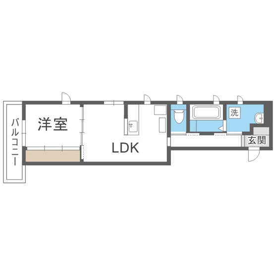 【間取り】 | アーム御陵前