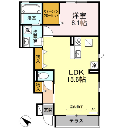 【間取り】 | ブロードリッジⅡA棟