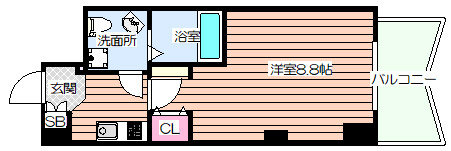 【間取り】 | セレニテ新大阪弐番館