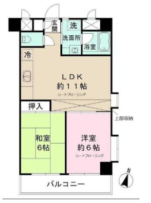 オーベルジュ桐ヶ丘の間取り