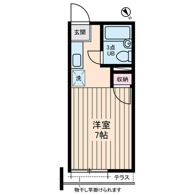 アムス富士見台の間取り