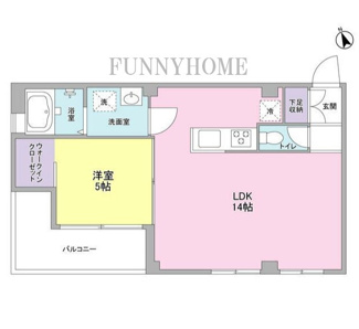 【間取り】 | ソヨカゼテラス永福町