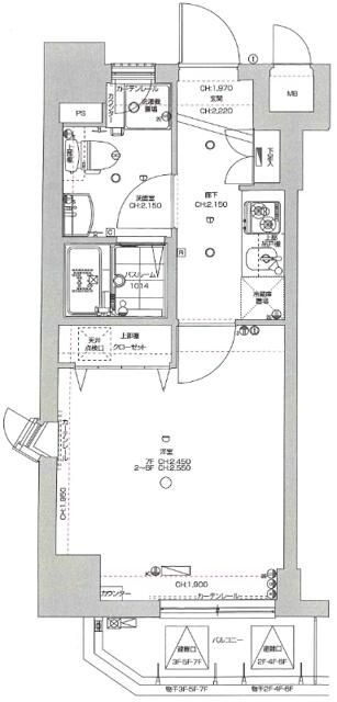アマヴェル墨田の間取り|間取りです。