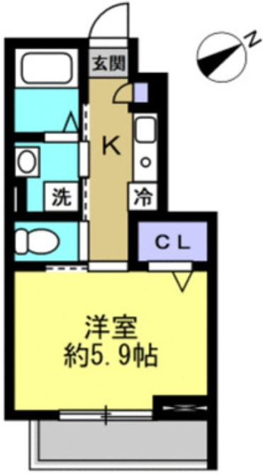 フォルトゥーナ田無の間取り