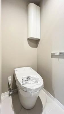 【トイレ】 | 芝浦アイランド　ケープタワー | シンプルで使いやすいトイレです