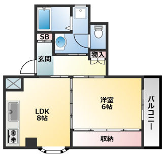 【間取り】 | オークヒルズ八尾南