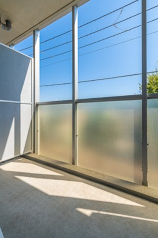 二葉アパートメントのバルコニー|※写真は同タイプ住戸です。