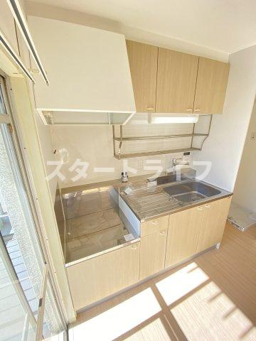 大阪市淀川区木川東４丁目の賃貸マンションのキッチン