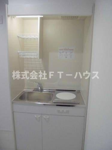 市川シティレジデンスのキッチン