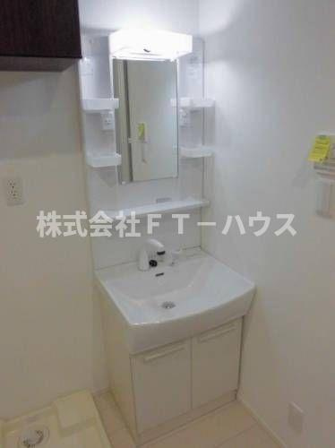 市川シティレジデンスの洗面所