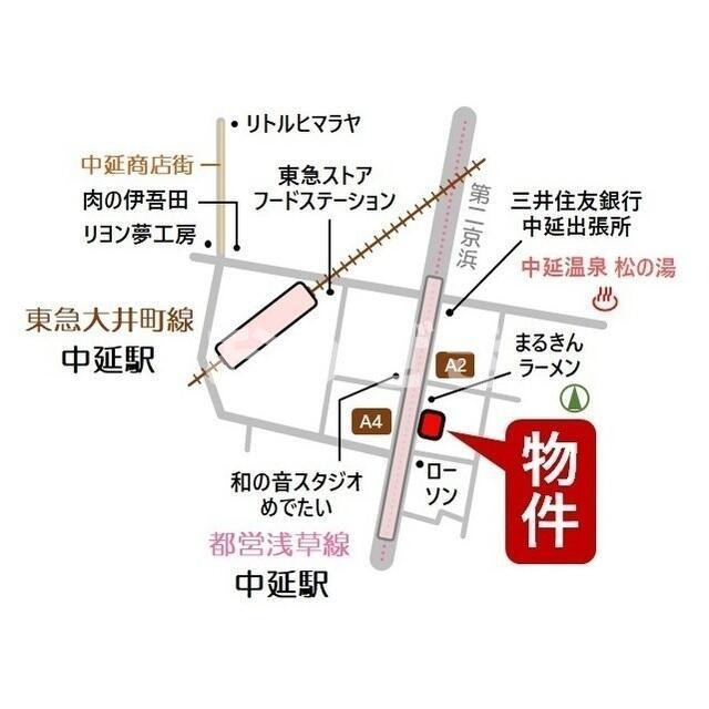 ラ・フロレスタ壱番館の地図|地図