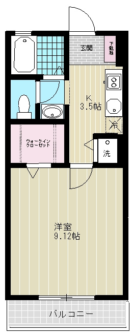 パルフィオーレ武蔵野の間取り