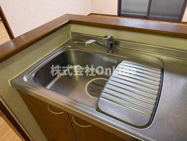 ウィステリアB棟のキッチン